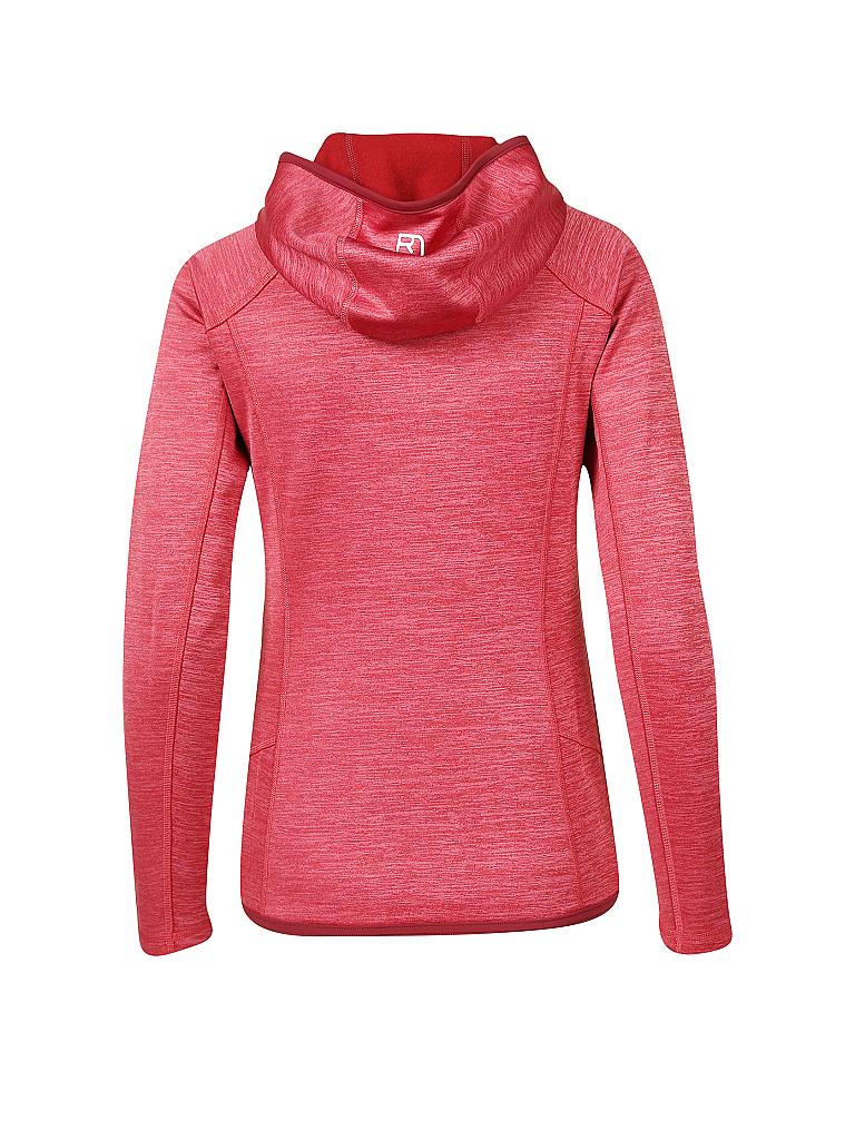 ORTOVOX Damen Fleecejacke Fleece Space Dyed Hoody rot